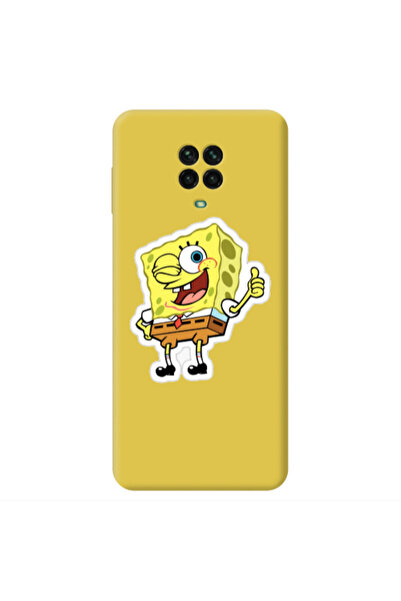 Other Xiaomi Redmi Note 9 Pro spongebob2 Yellow Colored Silicone TPU Θήκη