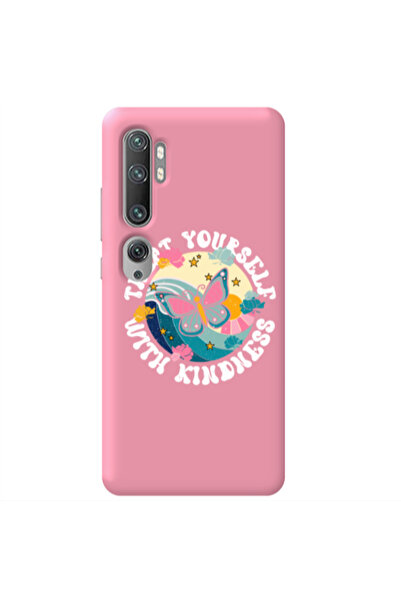 Other Xiaomi Mi Note 10 Pro Kindless Yourself Pink Colored Silicone TPU Θήκη