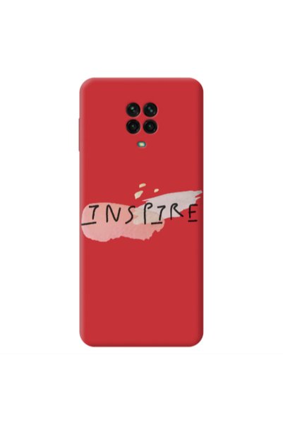 Other Xiaomi Redmi Note 9 Pro Inspire Red Colored Silicone TPU Θήκη