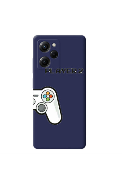 Other Xiaomi Poco X5 Pro Player 2 Dark blue Colored Silicone TPU Θήκη