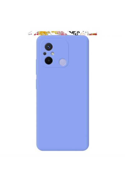 Other Xiaomi Redmi 12C Snack attack Light Purple Colored Silicone TPU Θήκη