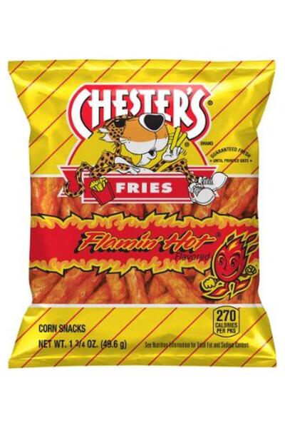 Chester's Flamin Hot Fries Corn Snacks 49.6g