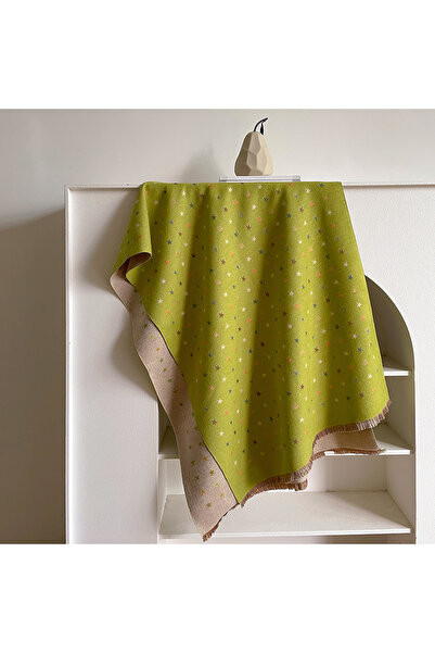 choice2 light green Women Cashmere Scarf Fashion Stars Print Scarves Lady Sha...