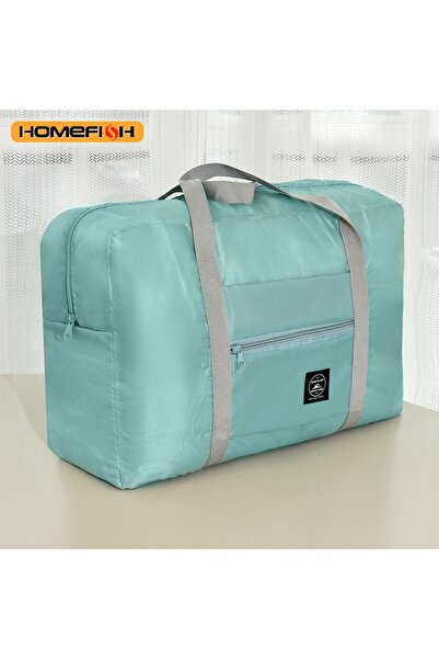 Choice4 light blue Homefish Folding Travel Storage Bag Large Capacity Luggage...