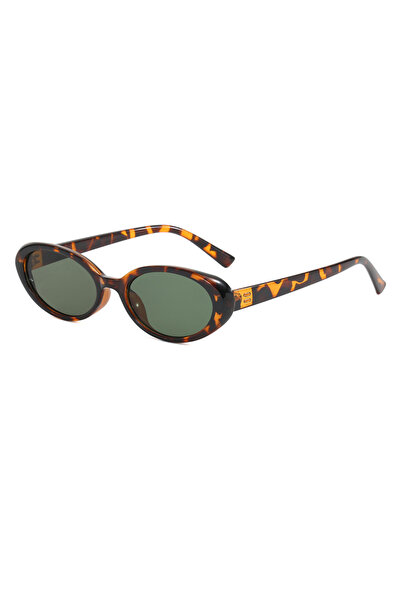Choice5 leopard green Small Oval Women's Sunglasses New Fashion Hot Sun Glass...