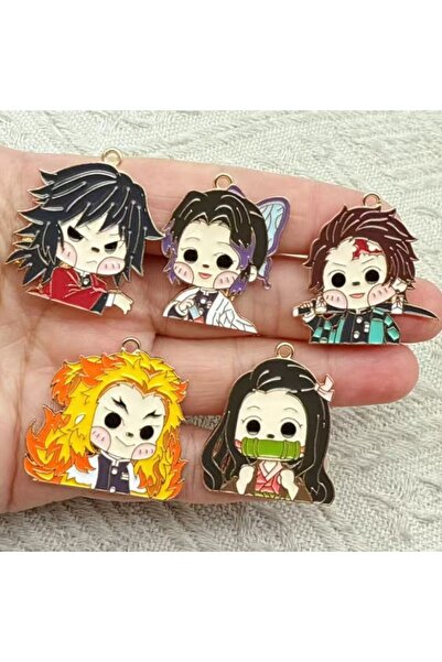 Choice Rhodium Plated 10 pcs Cartoon Charms Enamel Charms Pendants for Jewelr...