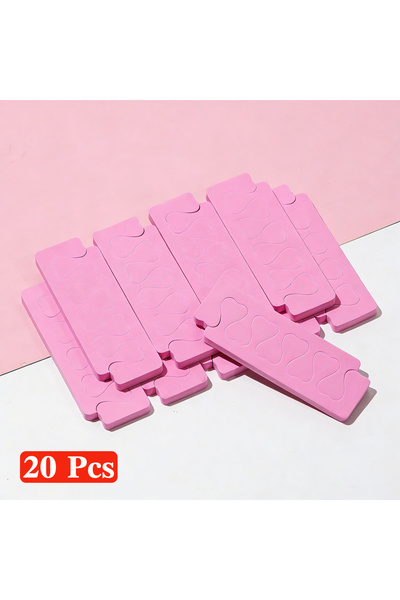 choice2 20Pcs LULAA 2/20Pcs Sponge Toenail Separator Nail Spacer Toenail Divi...