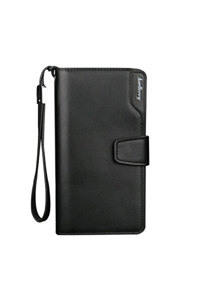 Choice Black Baellerry Men's Large Capacity Long Business Wallet Multifunctio...