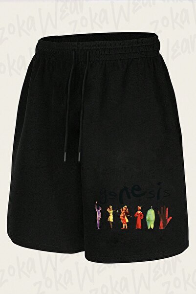 ZOKAWEAR Unisex Genesis Design Printed Shorts
