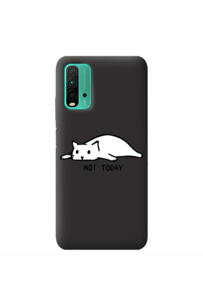 Other Xiaomi Poco M3 Not Today Black Colored Silicone TPU Θήκη