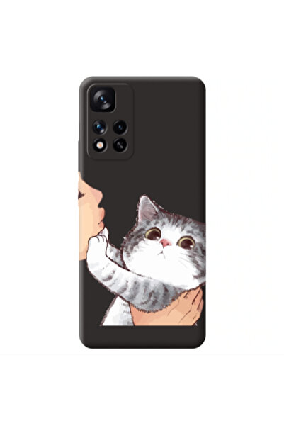 Other Xiaomi Redmi Note 11 Pro 5G No Kiss Black Colored Silicone TPU Θήκη
