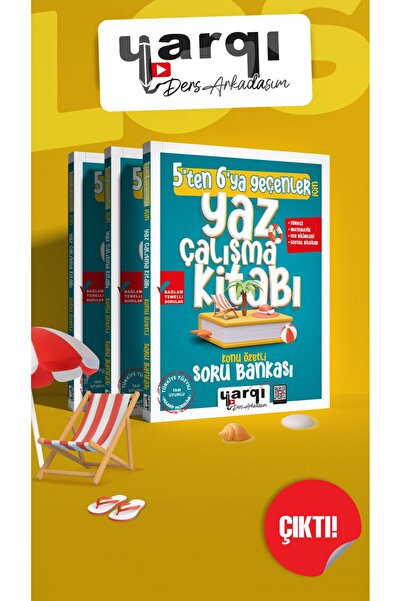 Yargı Yayınları Yargı Ders Arkadaşım 5ten 6ya Geçenler İçin Yaz Çalışma Kitabı