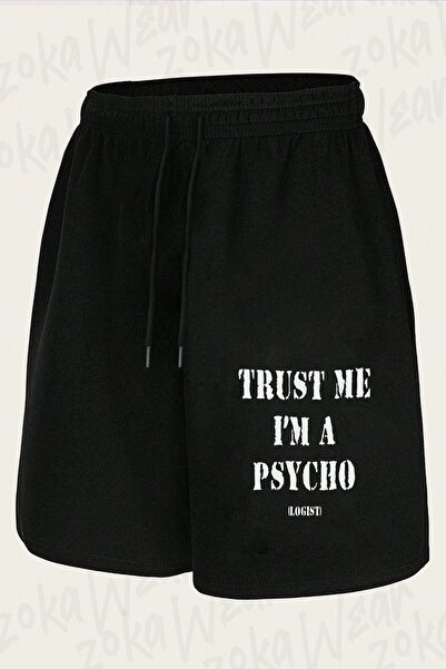 ZOKAWEAR Unisex Psychologist 2 Design Printed Shorts