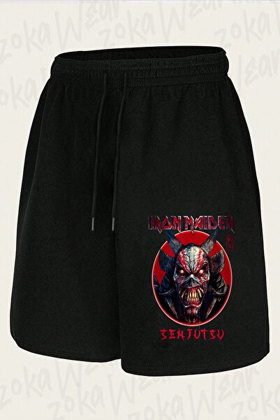 ZOKAWEAR Unisex Iron Maiden 4 Design Printed Shorts
