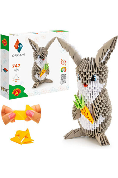 Alexander Toys Iepure Origami pentru Copii 8+ ani 747 piese