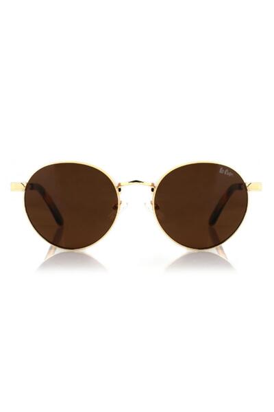 Lee Cooper Women's Polarized Sunglasses Gold Mirror Lens - LCW10244C5