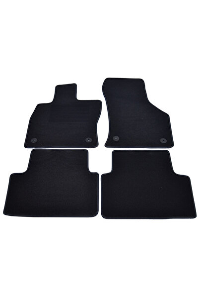 Best Auto Vest Covorase mocheta Skoda Octavia 3 12/2012- Negru, set de 4 bucati