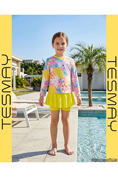 TESMAY Children's and Youth's Semi-Covered Swimwear