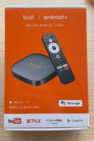 Budi Android TV Box 16 K UHD
