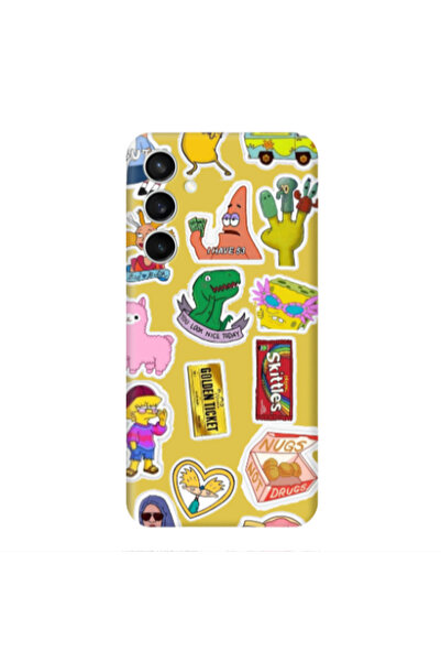 Other Samsung S24 Plus best cartoons Yellow Colored Silicone TPU Θήκη
