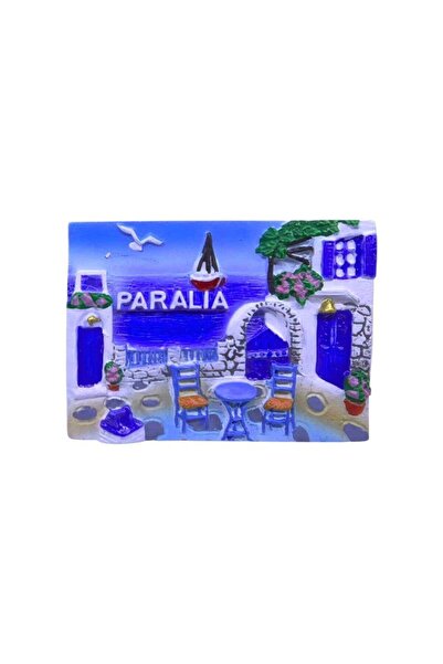 Tradesor Τουριστικό μαγνητάκι Souvenir - Σετ 12pcs - Paralia - 678420