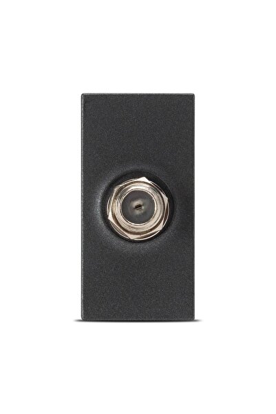 ELBİ Moda Voice, Υποδοχή τηλεόρασης F plug 1M, ματ ανθρακί, Elbi