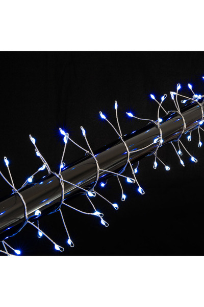 erstecup Инсталация 288 LED 4М Синя IP44 Таймер, меден кабел, ерстекъп, Празн...