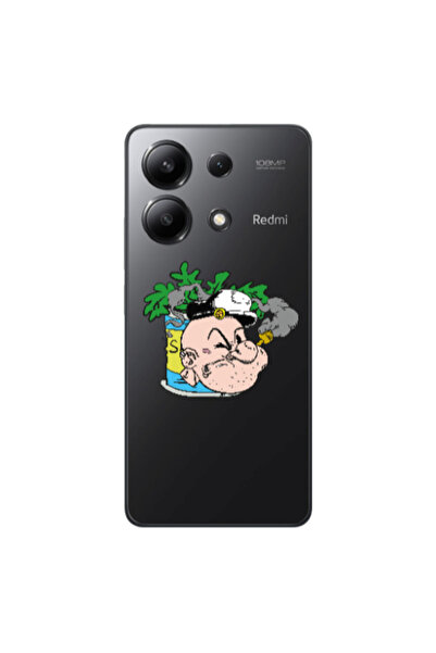 Other Xiaomi Redmi Note 13 4G Popeye Transparent Silicone TPU Θήκη