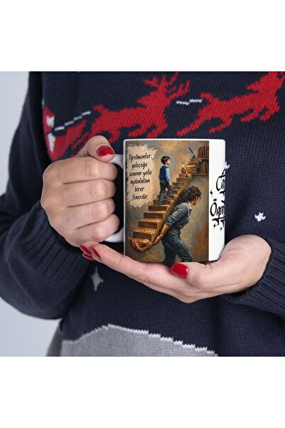 sıradışıhediyem Teacher Mug Cup Teacher Gift Mug Cup Birthday Mug Cup