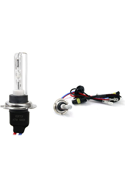 AMIO Lamps Car H7 Xenon 6000K Cold White 12V 35W 1pcs