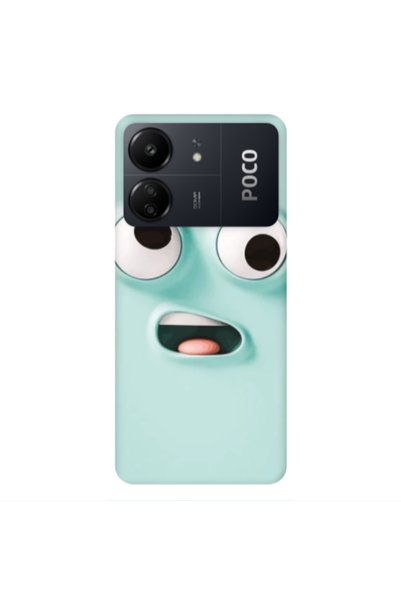 Other Xiaomi Poco C65 Strange face Transparent Silicone TPU Θήκη