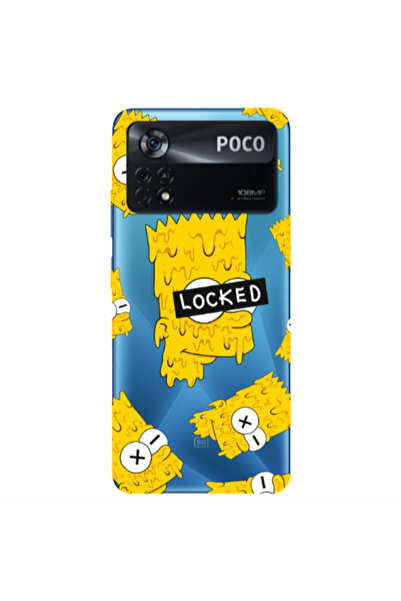 Other Xiaomi Poco X4 Pro Bart Simpson Transparent Silicone TPU Θήκη