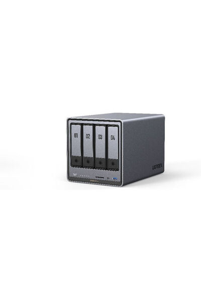 Ugreen DXP4800 Plus NAS Πύργος με 4 υποδοχές για HDD/SSD και 2 θύρες Ethernet