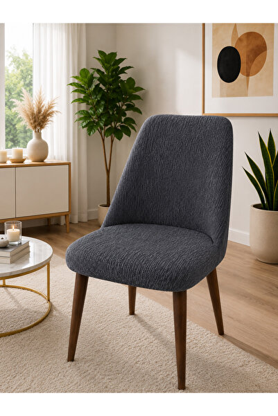 ÖZMAKAN Large Oval Chair Cover, Chair Cover with Elastic, Washable, 1 Piece