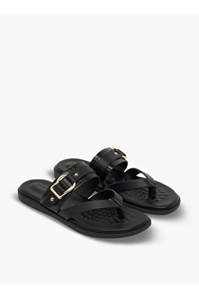 Flora Bella by Shoexpress Women Buckle Accent Sandals