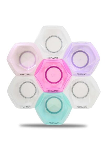 Framar Boluri Curcubeu pentru Conectare și Colorare – Set de 7 boluri colorate