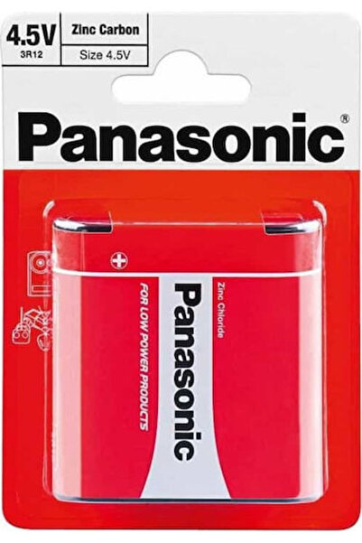 PANASONIC Μπαταρία Άνθρακα-Ψευδαργύρου 3R12 4.5V