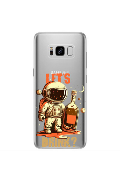 Other Samsung S8 Plus Lets drink Transparent Silicone TPU Θήκη