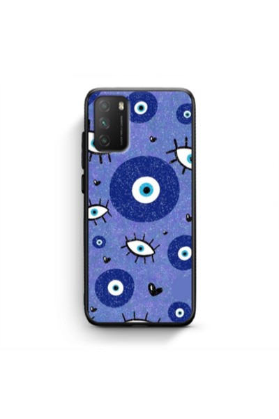 Other Xiaomi Poco M3 Black hearted Black Glossy Θήκη