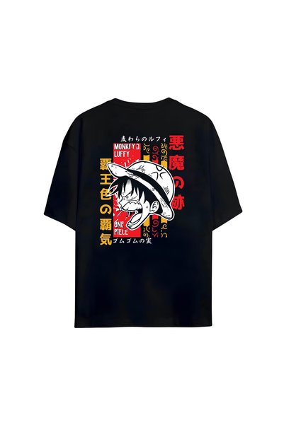 Grafftee Clothing Monkey D. Luffy Design Premium Unisex Cotton T-Shirt |   Sp...