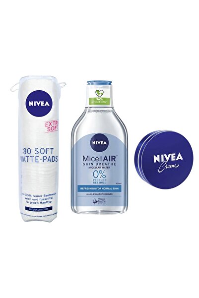 NIVEA Set demachiere și hidratare Nivea, apă micelară 400 ml, cremă hidratant...