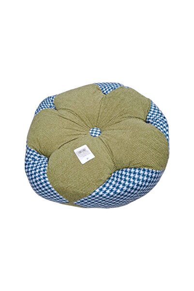 Tradesor Μαξιλάρι καρέκλας Πουφ - 50cm - 720186 - Green/Blue