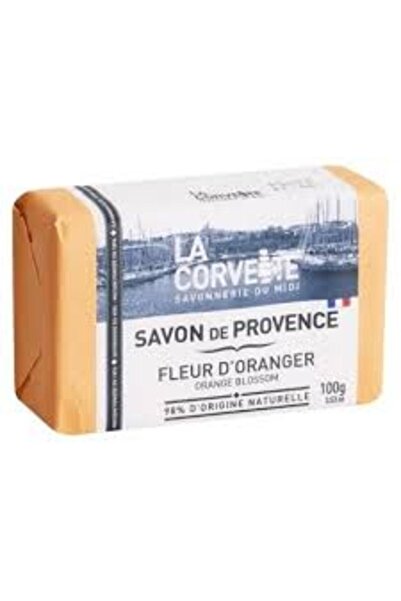 LA CORVETTE Natural Orange Blossom Scented Soap Bar – 100g