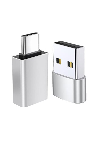 Choice6 2pcs USB to USB C OTG Adapter, Type C Female to A Male Converter USB ...
