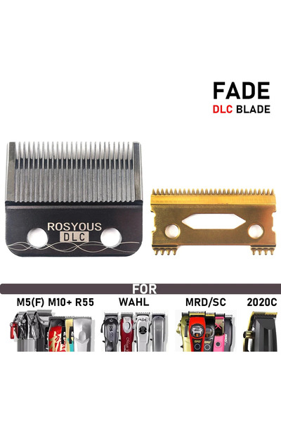 Choice1 Black DLC Ultra Thin DLC Replacement Blade for Madeshow/WAHL/MRD/Gamm...