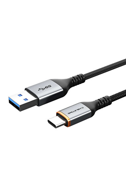Cabletime καλώδιο USB-C σε USB CT-AMCMG1, 3A, 5Gbps, 1m, μαύρο