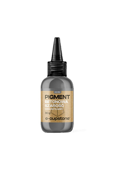 E-CUPSTONE Pigment Concentrat GRI CIMENT, lichid, pentru gips polimeric, 30 ml