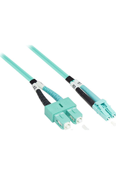 Good Connections Καλώδιο Οπτικών Ινών LC-SC 10μ Τιρκουάζ Κωδικός: LW-810LS3