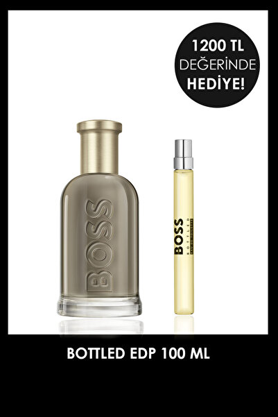 BOSS Bottled EDP 100 ml + Bottled EDT 10 ml Erkek Parfüm Seti