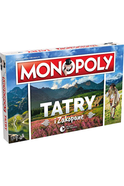 Winning Moves Joc de societate Monopoly Zakopane și Munții Tatra pentru 2-6 j...